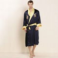 Silk Bathrobe For Men with Belt 1