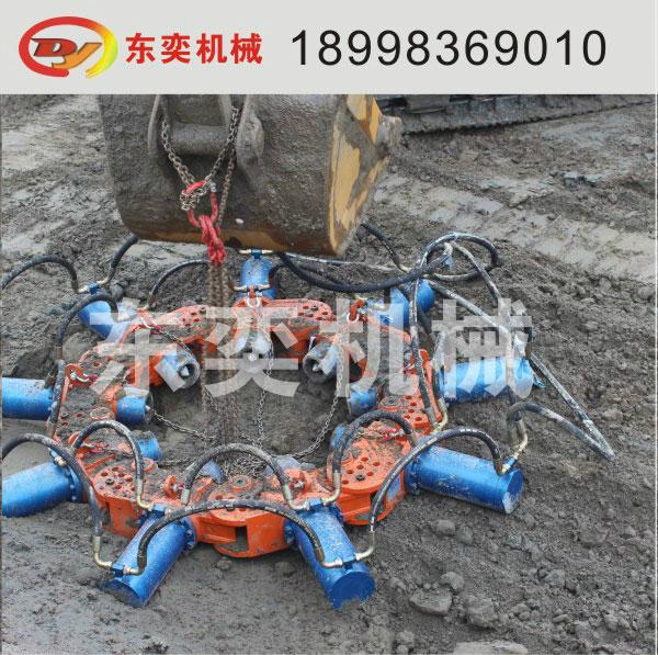 實心灌注樁破樁頭機械 2