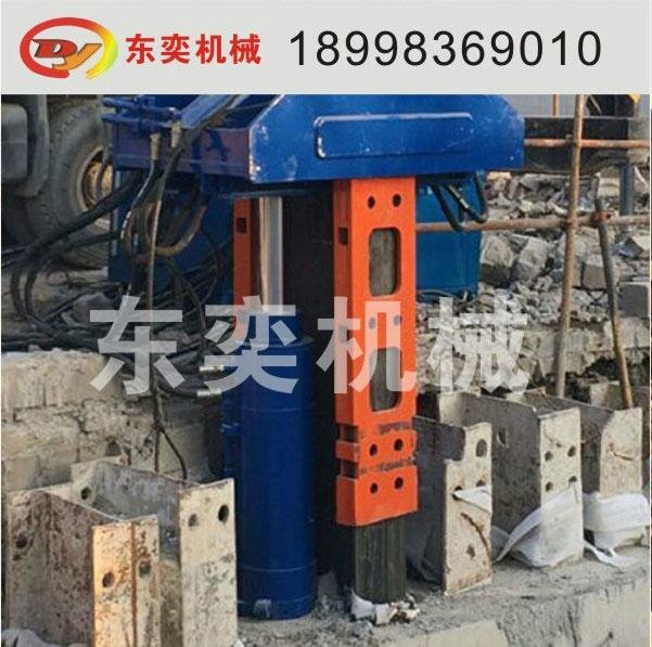 東奕機械工字鋼液壓大型工程用拔樁機械 2