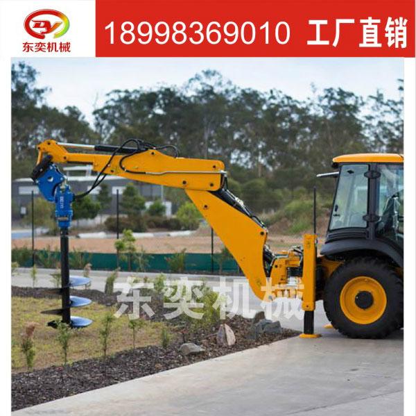 挖掘機螺旋鑽機 4