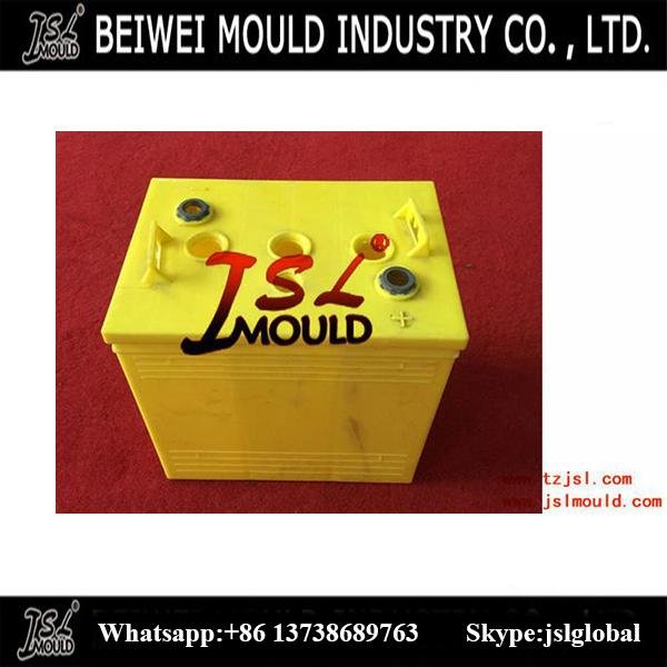 Hot runner auto battery box injection mould 