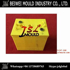 Hot runner auto battery box injection mould