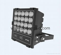 100W High Lumen IP65 LED Outdoor Flood Light with Various Beam Angle