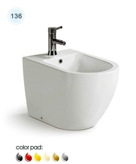 Luxury bathroom furniture design ceramic one piece toilet 3