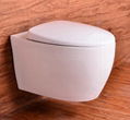 New design ceramic wall hanging toilets