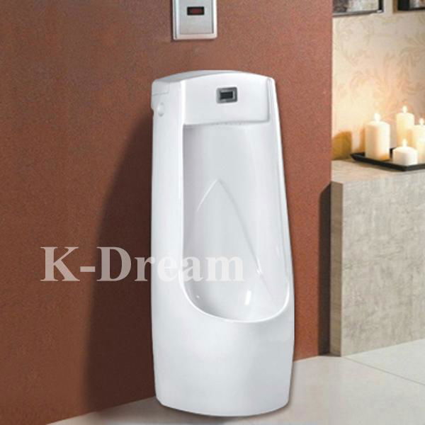 Bathroom ceramic floor mounted wc sensor urinal KD-015U