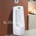 Bathroom ceramic floor mounted wc sensor urinal KD-015U