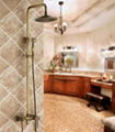 Bathroom Chrome plated brass shower head