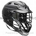 Cascade CPX-R Matte Lacrosse Helmet Black Mask  1