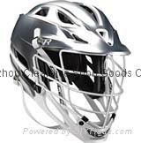 Cascade R Platinum Lacrosse Helmet White Pearl Mask   