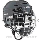 CCM Senior Resistance 100 Ice Hockey Helmet Combo