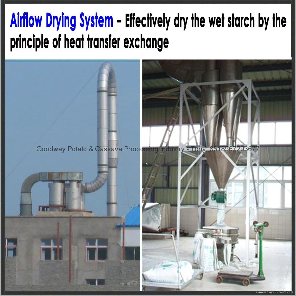 Nigeria Automatic Stainless Steel Cassava Starch Processing Machine 5