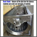 Automatic Stainless Steel Cassava Washing Peeling Machine