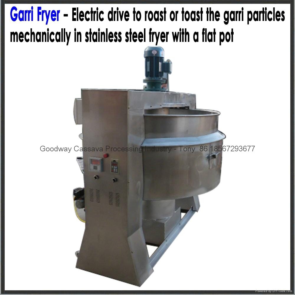Cassava Processing Used Garri Fryer Machine