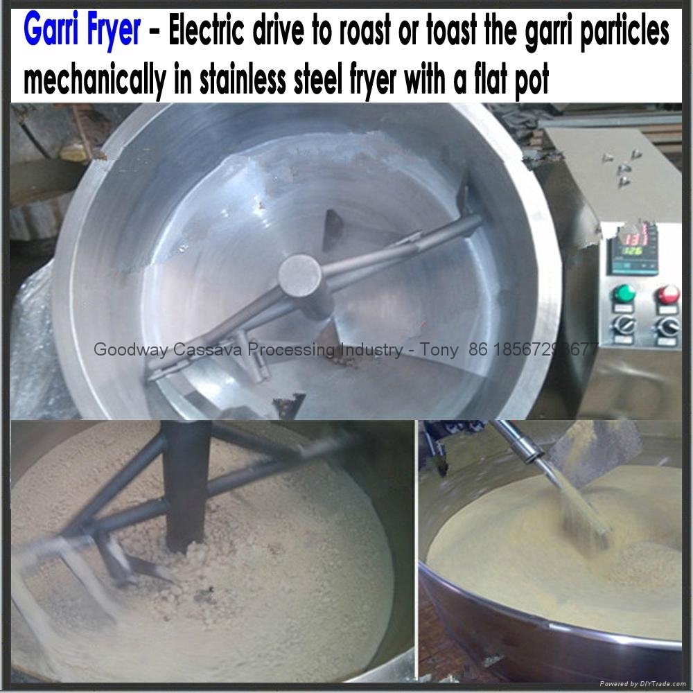 Cassava Processing Used Garri Fryer Machine 4