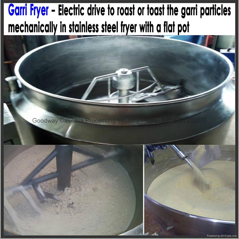 Cassava Processing Used Garri Fryer Machine 3
