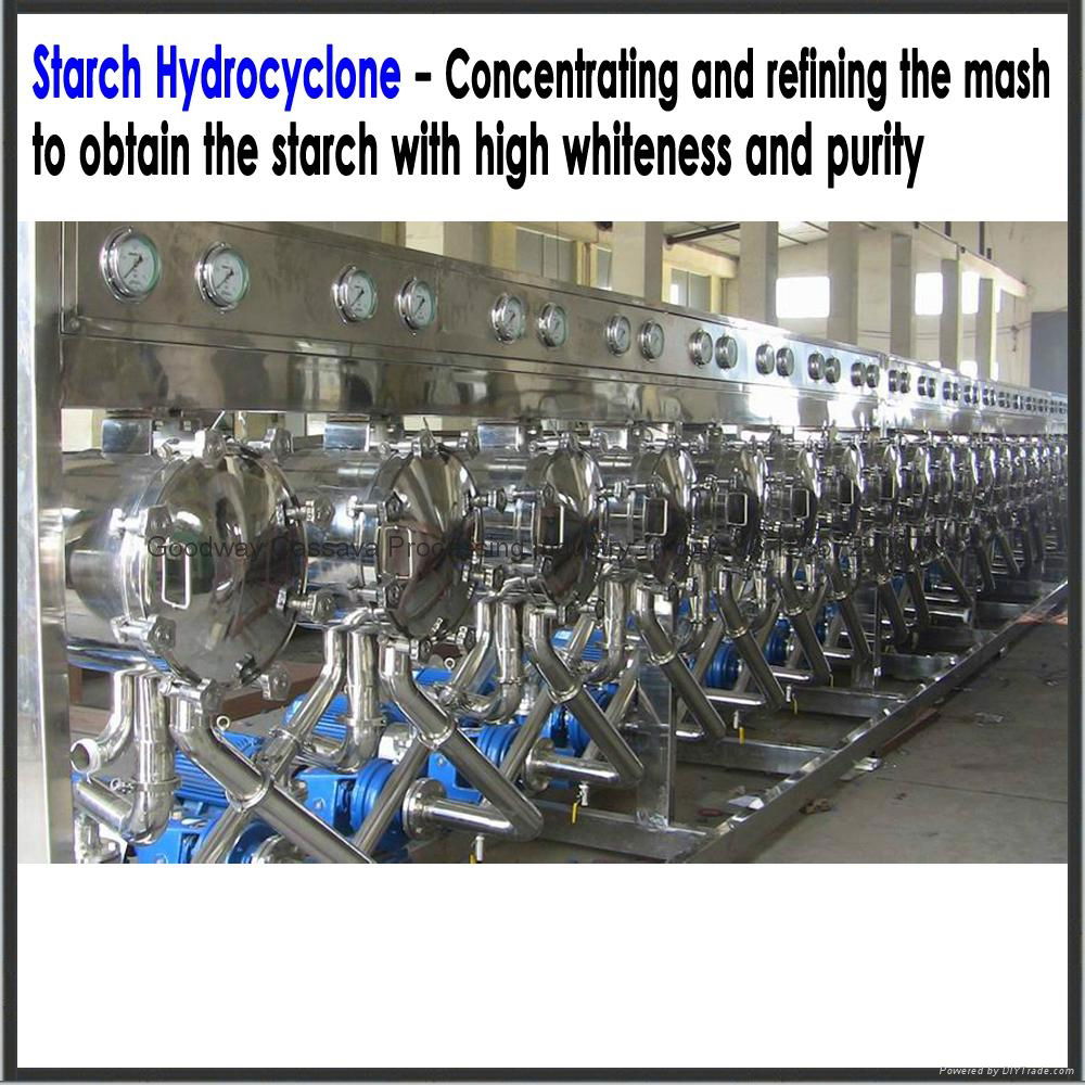 20Tons Per Day Output Potato Starch Processing Machine 3