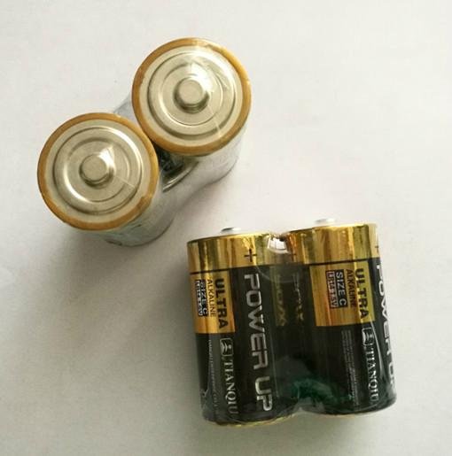 Alkaline dry battery LR14