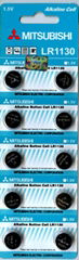 Alkaline button cell LR1130 Mitsubishi