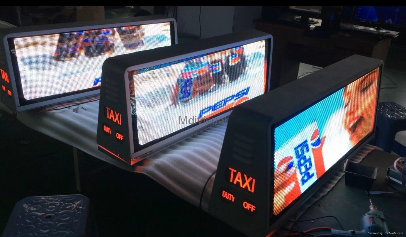 Taxi Top LED display 2