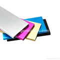 Super slim power bank 10000mah portable lithium battery charger 