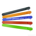 Promotional gift usb flash drive 4gb silicone slap bracelet usb  4