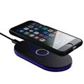 Fashion QI wireless charger fast wireless charging pad for iPhone 8 and Samsung