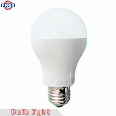 Plastic inset aluminum heat sink E27 led light bulb housing