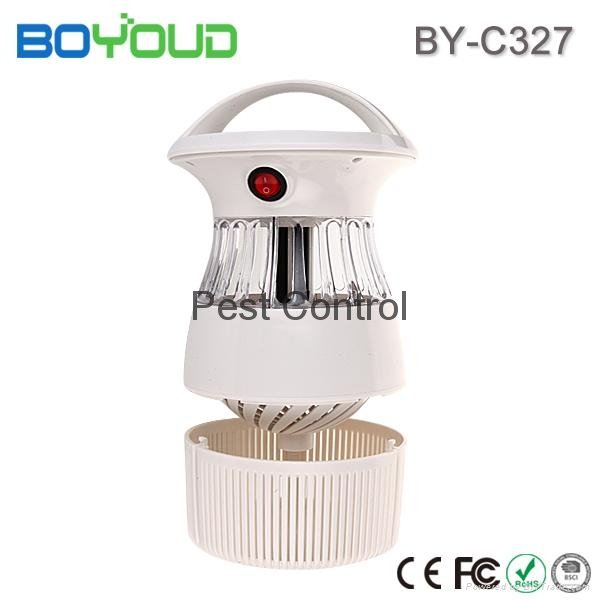 2018 new developed insect killer lamp with fan