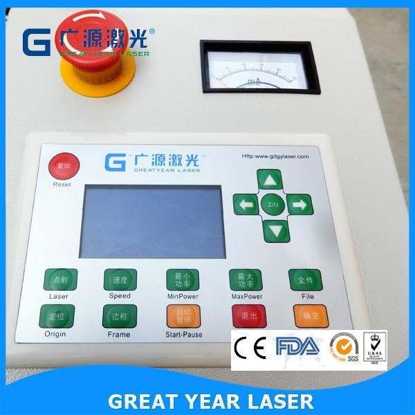 High speed CO2 laser cutting machine for non-metal materials acrylic wood MDF 2