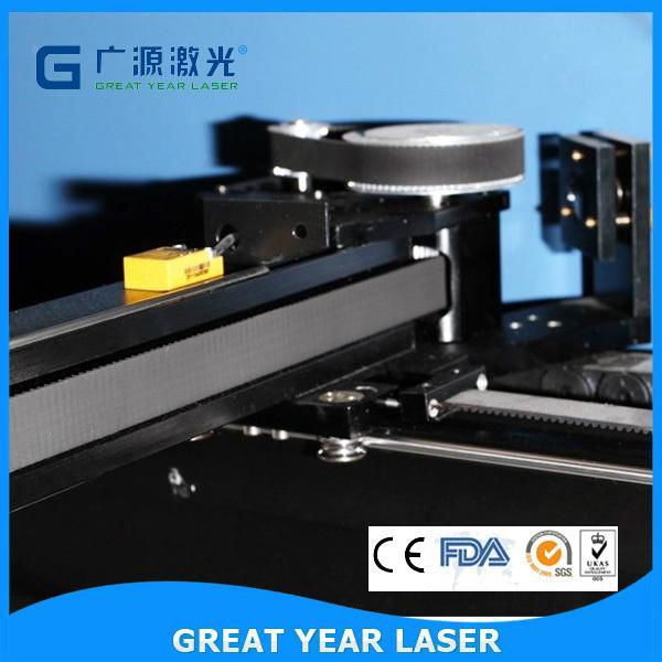 High speed CO2 laser cutting machine for non-metal materials acrylic wood MDF 4