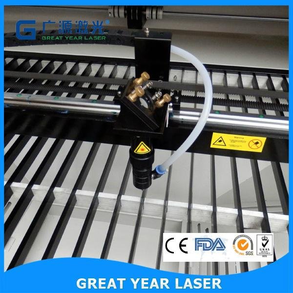 High speed CO2 laser cutting machine for non-metal materials acrylic wood MDF 3