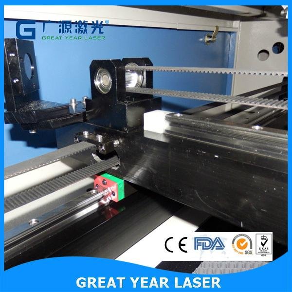 High speed CO2 laser cutting machine for non-metal materials acrylic wood MDF 5