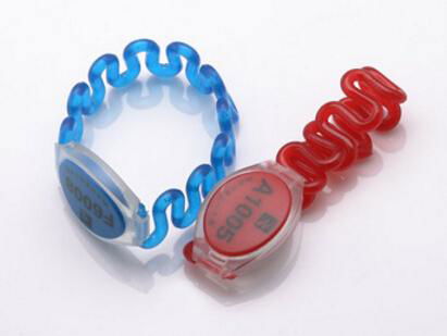 smart rfid silicone wristband