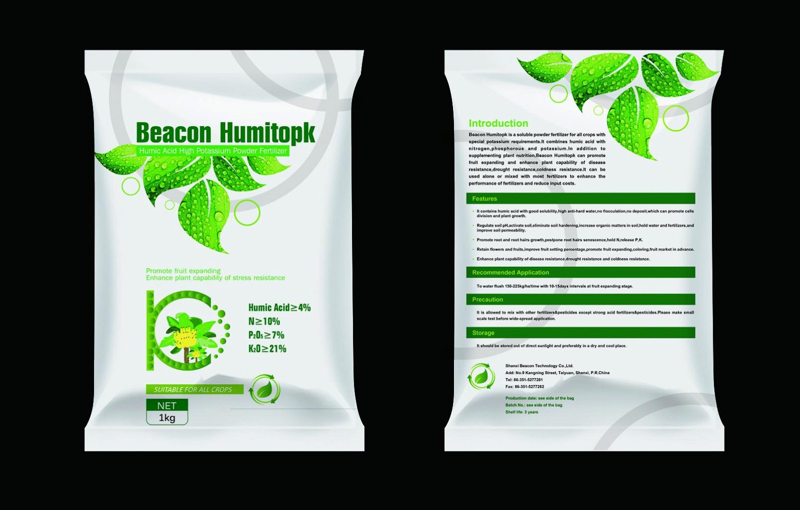 Beacon Humitopk Humic Acid High Potassium Powder Fertilizer