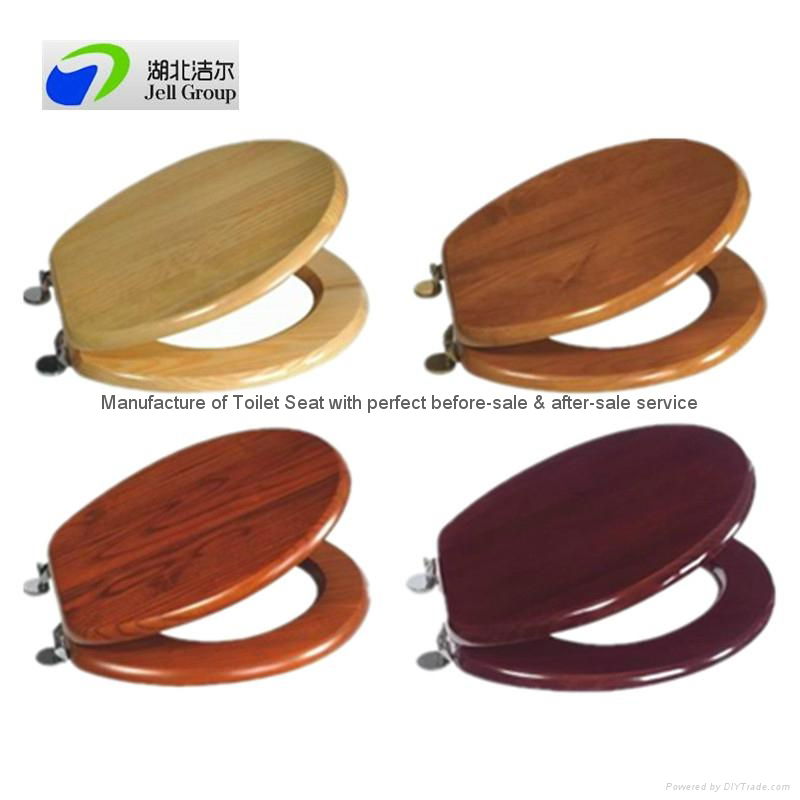 Factory price! Soild wood European toilet seat cover 2