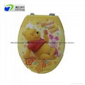 Normal & Elongated Polyresin toilet seat supplier 1