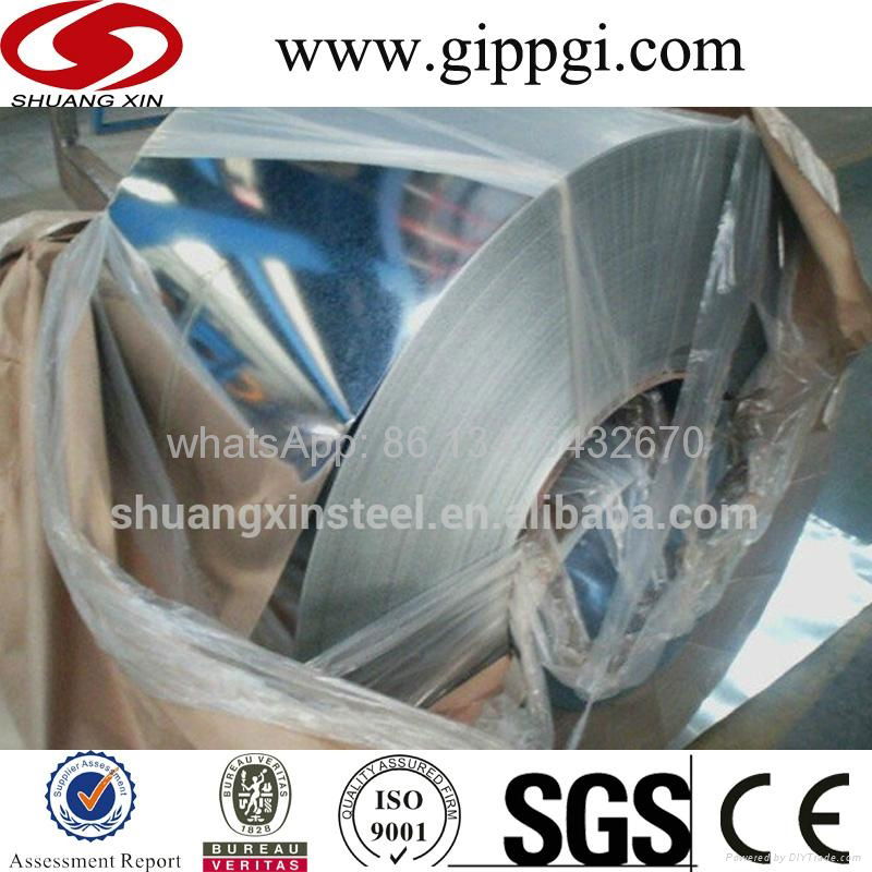 Hot dipped galvanized steel coil GI 3