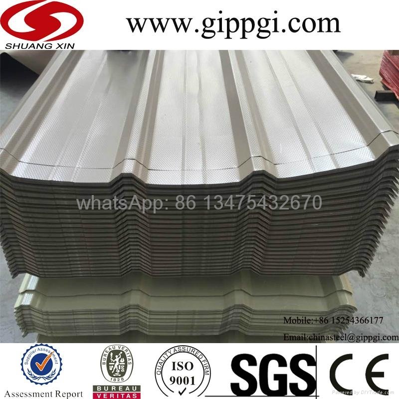 PPGI PPGL corrugated steel roofing sheet