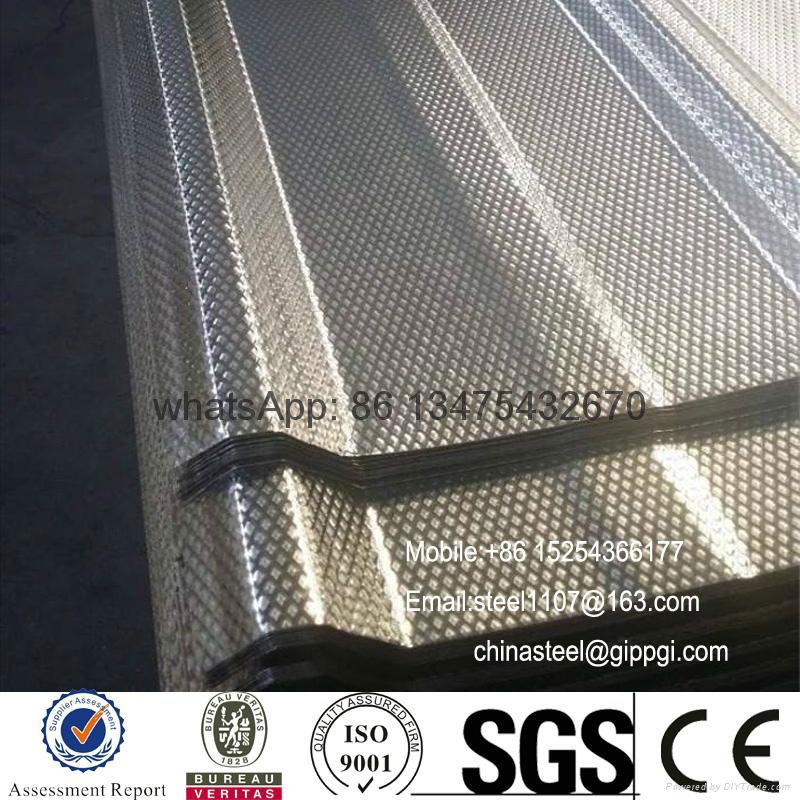 Diamond Embossed pattern PPGI GI steel coil sheet 2