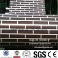 Brick stone pattern PPGI steel building material wall 1