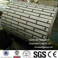 Brick stone pattern PPGI steel building material wall 4