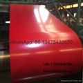 export Ral3020 traffic red color PPGL