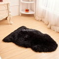 Modern home decoration fluffy carpet sheepskin rugs 1