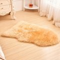 Modern home decoration fluffy carpet sheepskin rugs 2