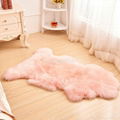 Modern home decoration fluffy carpet sheepskin rugs 3
