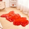 Modern home decoration fluffy carpet sheepskin rugs 5