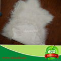 Tibetan sheepskin blanket Mogolia sheepskin throw 3