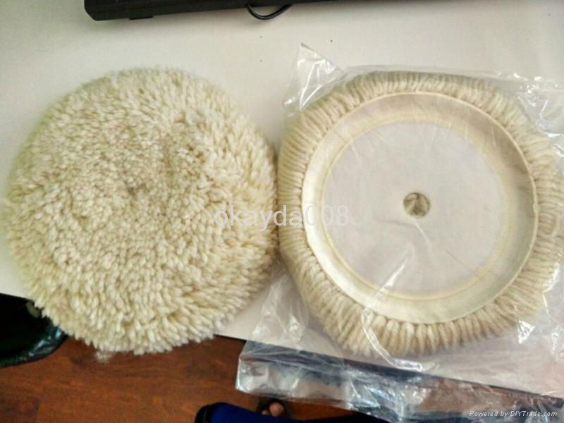 180mm wool pads for car polishing 3