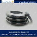 Tungsten carbide roller for cold rolling ribbed steel wires and bars for steel p